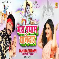 Mera Shyam Thanedar Janu Rakhi New Janmashtami Dj Song 2022 By Naresh Sarsana Poster